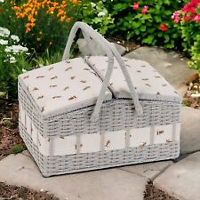 Sewing basket box for sale  SOLIHULL