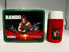 Lancheira vintage 1985 Rambo com garrafa térmica comprar usado  Enviando para Brazil