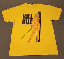 Camisa promocional vintage filme Kill Bill pulp fiction reservatório cães Tarantino grande  comprar usado  Enviando para Brazil