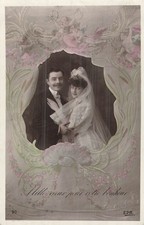Voeux medaillon couple d'occasion  Vasles