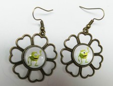 Brincos perfurados feitos à mão incríveis Mike Wazowski (Monsters Inc.) comprar usado Brincos perfurados feitos à mão incríveis Mike Wazowski (Monsters Inc.) comprar usado  Enviando para Brazil