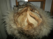 Cappello colbacco coyote usato  Italia