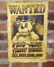 Freddy fazbear wanted for sale  Linden
