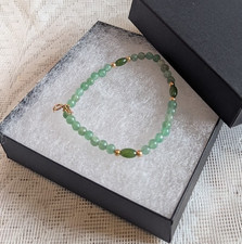 Bracelet green jade for sale  Portland