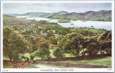 Antique postcard windermere for sale  UK