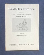 Pietro mascagni cavalleria usato  Italia