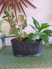 Metal trough planter for sale  TRURO