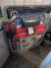 Mochila dobrável Tommy Bahama cadeira de praia vermelho branco azul cores vintage comprar usado  Enviando para Brazil