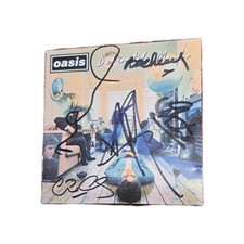 Oasis signed insert for sale  BODMIN