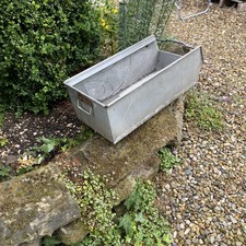 Galvanised steel planter for sale  SCARBOROUGH