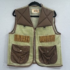 Antigo Colete de Caça Western Trails Malha Masculino M Verde Espingarda Shell Armazenamento Retrô EUA comprar usado  Enviando para Brazil