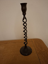 Tall metal candle for sale  KING'S LYNN