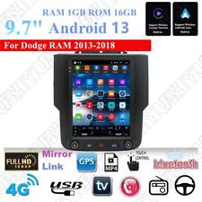 Rádio estéreo GPS vertical Android 13 9,7 pol. para RAM 1500 2500 3500 13-18 AUTO AC comprar usado  Enviando para Brazil