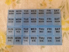 Pill medicine organizer for sale  Silver Spring