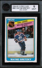 1984 85 OPC O-Pee-Chee #381 Wayne Gretzky Goal Leader KSA 9 Estado perfeito comprar usado  Enviando para Brazil