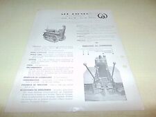 Prospectus brochure tracteur d'occasion  Pont-d'Ain