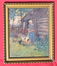 Tableau dupuy chevre d'occasion  Limoges-