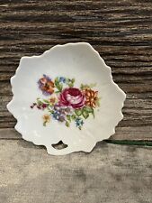 Usado, Prato Orion China bugiganga doce em forma de folha com design floral colorido prato de 4,5" comprar usado  Enviando para Brazil