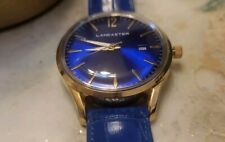 Königsblaue armbanduhr ... gebraucht kaufen  Recklinghausen