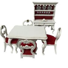 Usado, Mesa barroca para casa de bonecas Lundby 4 cadeiras cabana pele comprar usado  Enviando para Brazil