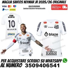 Maglia santos neymar usato  Pievepelago