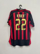 Camisa de futebol masculina AC Milan 2006/2007 Home #22 Kaká 695041 comprar usado  Enviando para Brazil