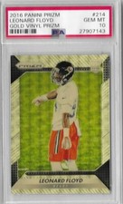 Leonard Floyd 2016 Panini Prizm Gold Vinyl Prizm RC #214 5/5 PSA 10 *Pop 1* comprar usado  Enviando para Brazil