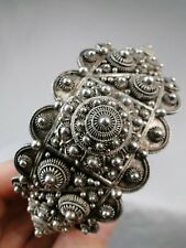 Bracelet manchette argent d'occasion  France