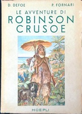 Avventure robinson crusoe. usato  Italia