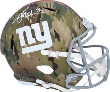 Capacete réplica velocidade alternativa camuflado assinado por Michael Strahan New York Giants comprar usado  Enviando para Brazil
