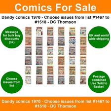 Dandy comics 1970 for sale  SKEGNESS