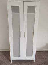 Ikea white wardrobe for sale  MANCHESTER