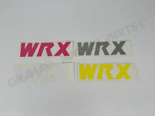 Wrx decal subaru for sale  CHESTER