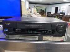 Reproductor de grabadora de video VCR VHS Sharp VC-A582U con control remoto y manual probado segunda mano  Embacar hacia Mexico