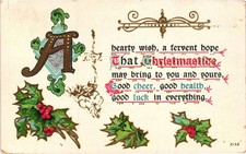 Vintage christmas holiday for sale  Springport