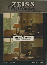 Zeiss notizen 1942 d'occasion Zeiss notizen 1942 d'occasion  Paris V