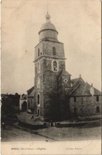 Cpa breal eglise d'occasion  Expédié en France