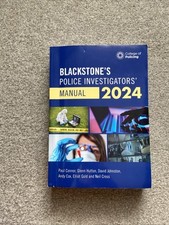Blackstone police investigator for sale  WHITLEY BAY
