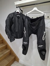 Alpinestar leather jacket for sale  SLOUGH