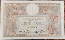 Billet 100 francs d'occasion  Aunay-sur-Odon