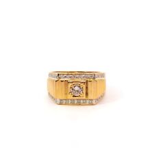 Herrenring goldring brillanten gebraucht kaufen  München