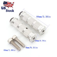 Motorcycle silver footpeg for sale  Durham