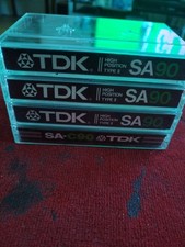 Tdk blank cassette for sale  LONDON
