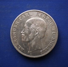 Vereinstaler 1859 anhalt gebraucht kaufen  Schallstadt