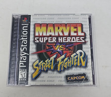 Marvel Super Heroes Vs Street Fighter (PlayStation 1 PS1, Raro) Completo Na Caixa comprar usado Marvel Super Heroes Vs Street Fighter (PlayStation 1 PS1, Raro) Completo Na Caixa comprar usado  Enviando para Brazil