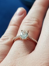 Oval diamond rose for sale  RICHMOND