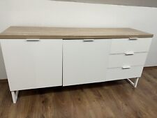 Sideboard weiß hochglanz gebraucht kaufen  Bremen