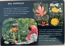 Cartolina bambino alpino usato  Treviso Bresciano