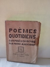 Poèmes quotidiens composés d'occasion  Paris XIX