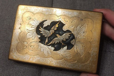 Antico cofanetto ottone usato  Roma
